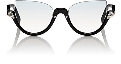 Fendi Half-Rim Sunglasses