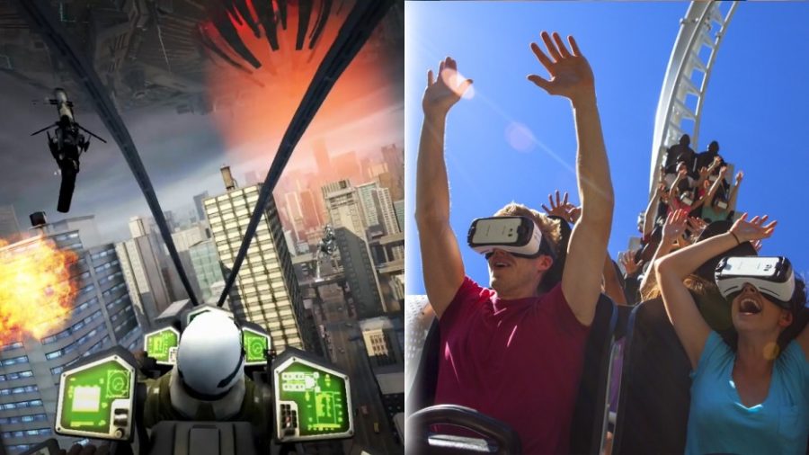  Samsung’s Oculus-powered Gear VR headset and Six Flags