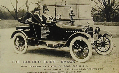 Driving through the Finish Line: The Fight for Suffrage on Wheels